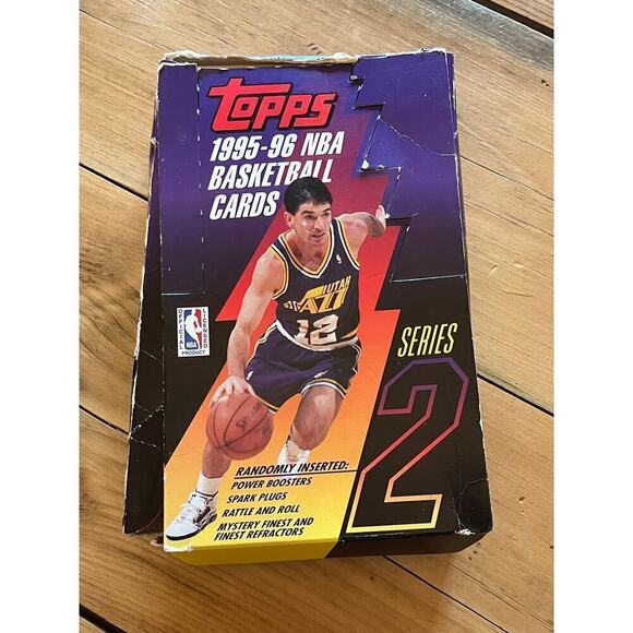 1995-96 Topps NBA Basketball Cards Series #2 - Picture 3 of 3